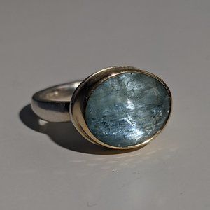Jamie Joseph Aquamarine Ring